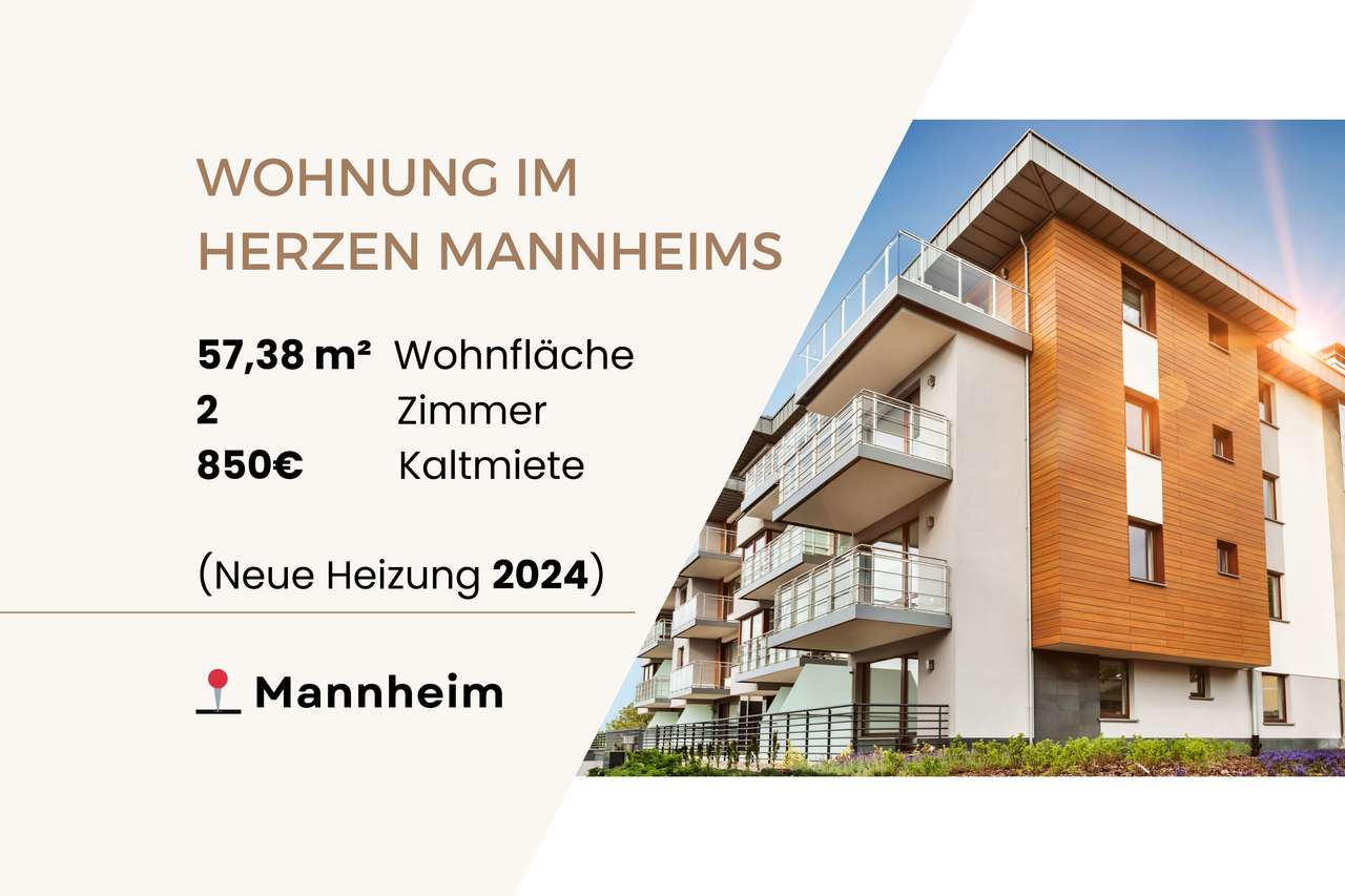 Das Herz Mannheims - Wohnen oder vermieten, beides ein Erfolg