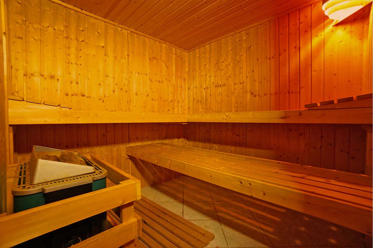 Sauna im Keller